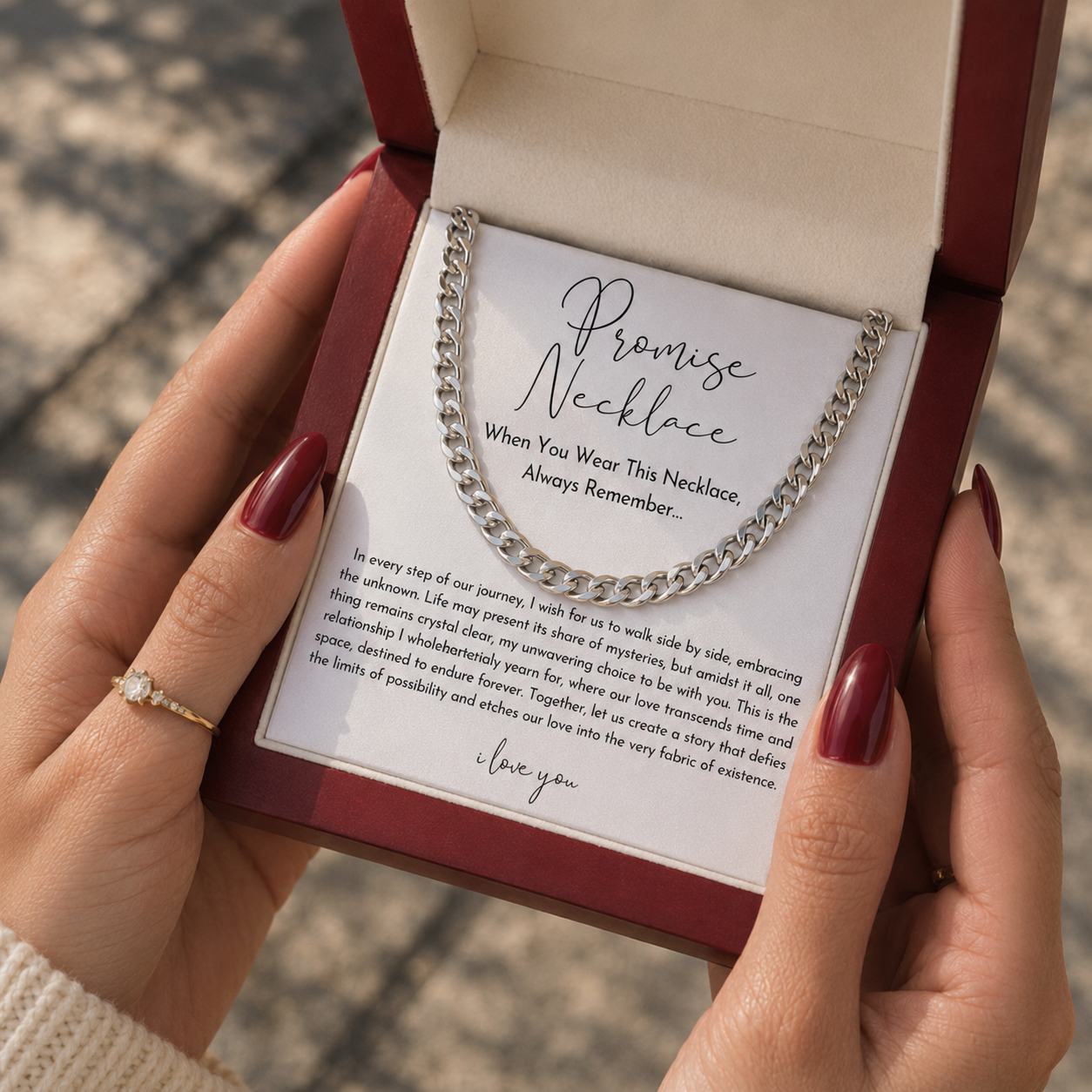 Promise Necklace For Him